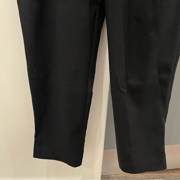 NWT Helsa Barrel Pants Black Wide Straight Leg Pleated size XS - Picture 5 of 7